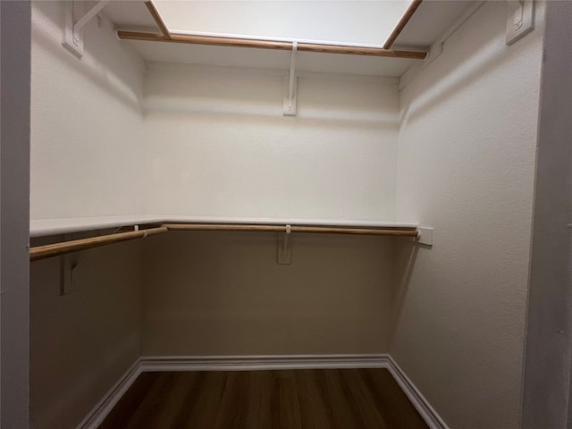 112 Flat Creek Dr, Robinson, TX 76706 - spacious closet featuring dark wood-type flooring