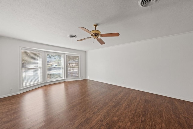201 Apache Dr, Temple, TX 76504 - spare room featuring visible vents, a ceiling fan, and wood finished floors