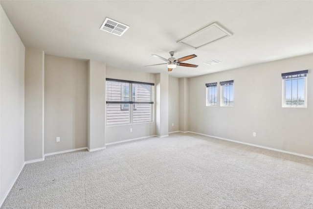 300 Wincliff Dr, Buda, TX 78610 - empty room with carpet floors and a ceiling fan