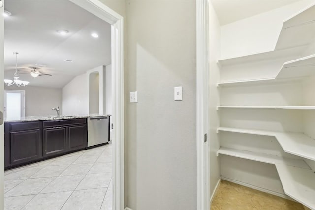 pantry featuring a sink
