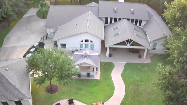 14904 Oak Shores Dr, Willis, TX 77318 - view from above of property