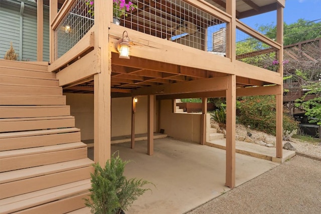 4004 Highland Dr, Austin, TX 78734 - view of patio featuring stairs