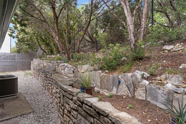 4004 Highland Dr, Austin, TX 78734 - view of yard featuring central AC unit