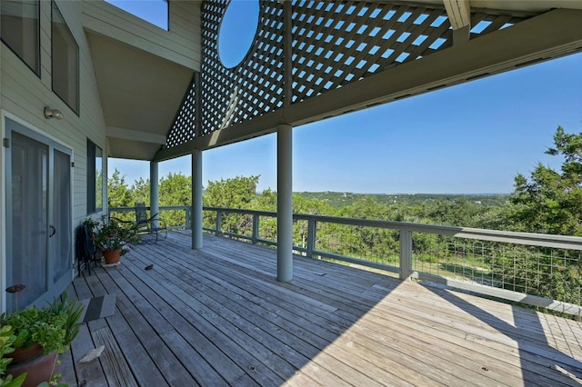 167 N Tumbleweed Trl, Austin, TX 78733 - view of deck