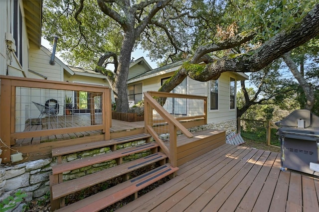 167 N Tumbleweed Trl, Austin, TX 78733 - deck with area for grilling