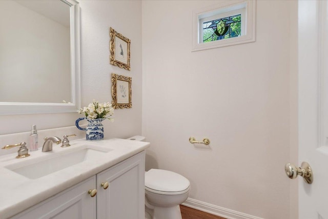 4010 Lewis Ln, Austin, TX 78756 - half bathroom with vanity and toilet