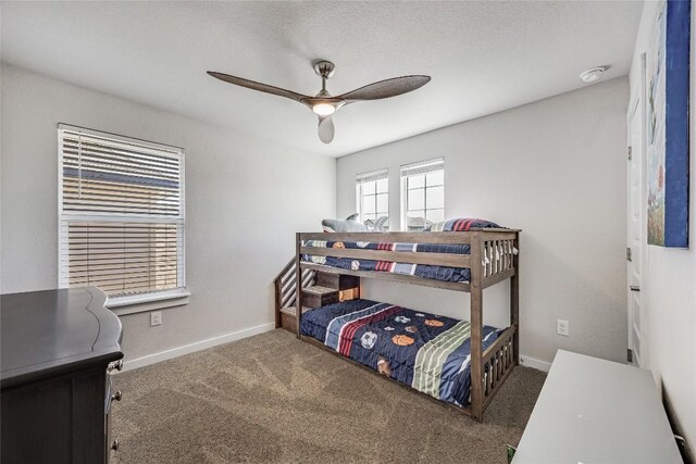 329 Peace Pipe Way, Georgetown, TX 78628 - carpeted bedroom with baseboards and ceiling fan