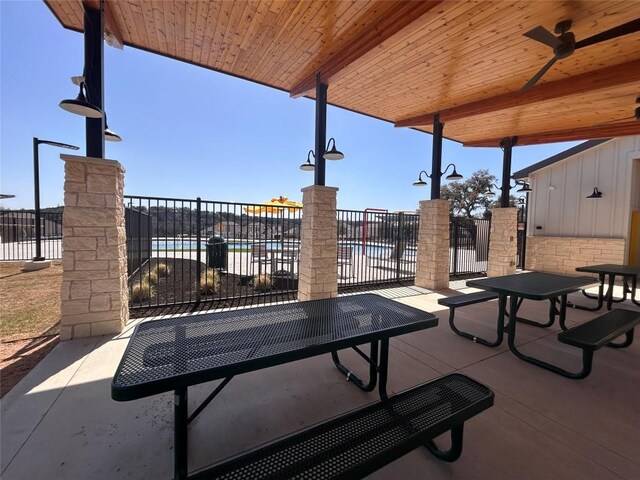 329 Peace Pipe Way, Georgetown, TX 78628 - view of patio / terrace