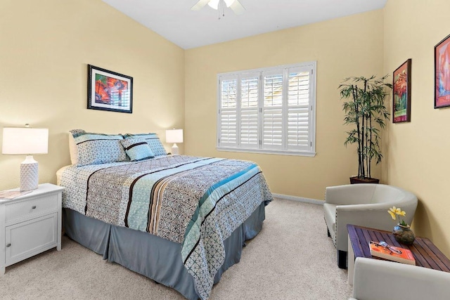 100 Blacksmiths Cir, Georgetown, TX 78633 - bedroom featuring light carpet and ceiling fan