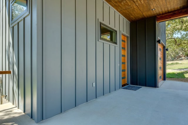 3014 Brass Buttons Trl, Austin, TX 78734 - entrance to property featuring board and batten siding
