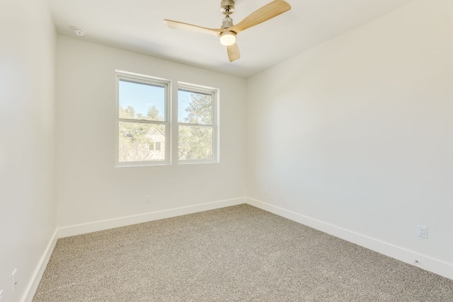 3014 Brass Buttons Trl, Austin, TX 78734 - unfurnished room featuring carpet and ceiling fan