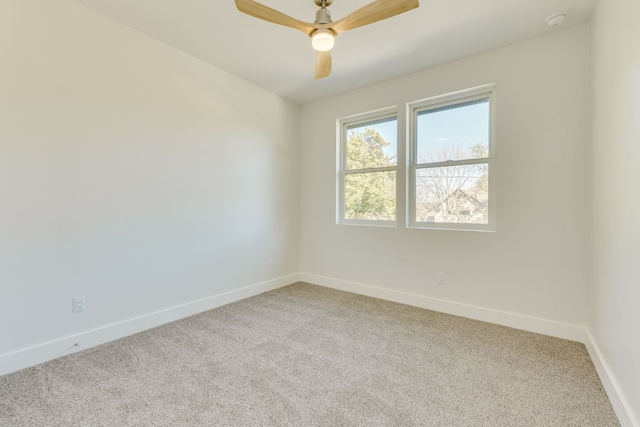 3014 Brass Buttons Trl, Austin, TX 78734 - empty room featuring light carpet and a ceiling fan