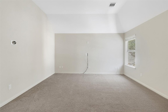 4004 Buckhaven Cv, Cedar Park, TX 78613 - carpeted empty room featuring baseboards and lofted ceiling