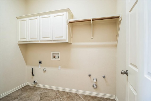 4004 Buckhaven Cv, Cedar Park, TX 78613 - washroom with gas dryer hookup, washer hookup, baseboards, and electric dryer hookup