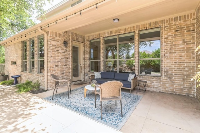 4004 Buckhaven Cv, Cedar Park, TX 78613 - view of patio featuring an outdoor living space