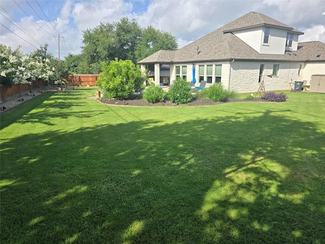 332 Axis Loop, Georgetown, TX 78628 - view of yard