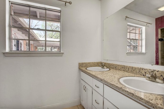 12333 Blue Water Dr, Austin, TX 78758 - full bath featuring double vanity