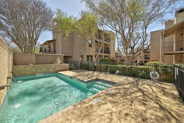611 E 45th St Unit 15, Austin, TX 78751 - community pool with a fenced backyard and a patio