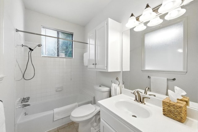 611 E 45th St Unit 15, Austin, TX 78751 - bathroom with vanity,  shower combination, and tile patterned floors