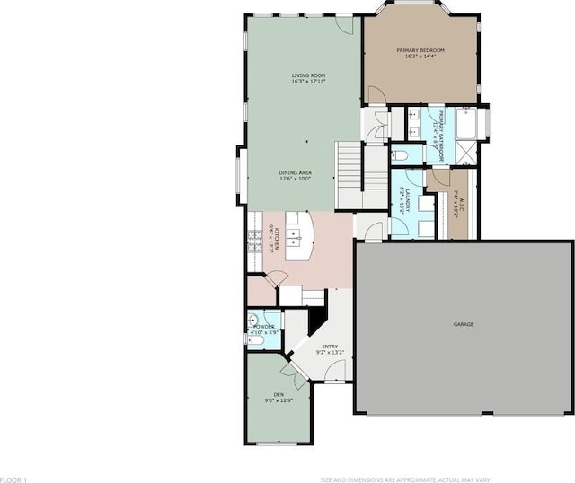 2624 Bowen St, Leander, TX 78641 - property floor plan