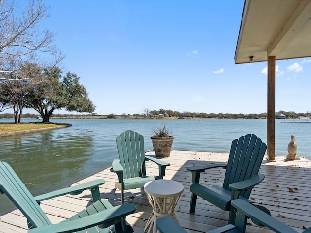 300 E Heron Dr, Marble Falls, TX 78654 - dock area with a water view