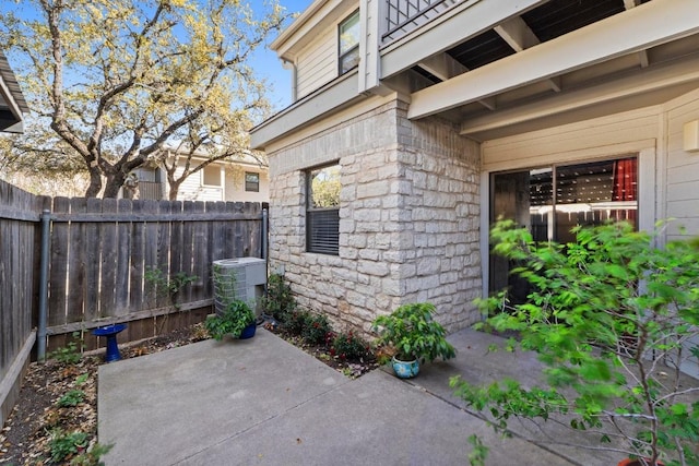 9226 Jollyville Rd Unit 170, Austin, TX 78759 - view of patio with central AC unit