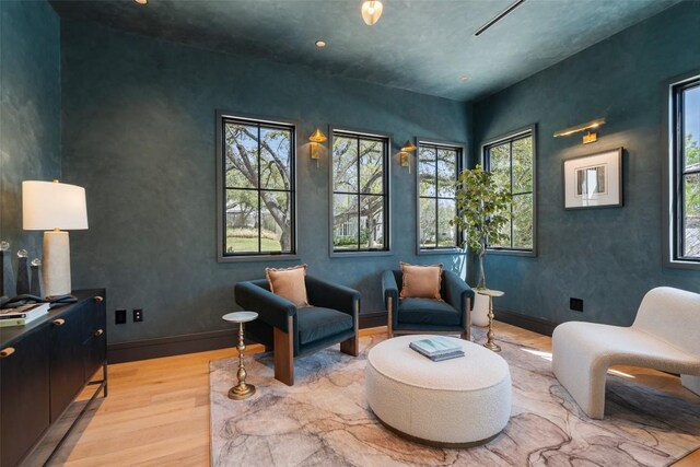 2209 Bowman Ave, Austin, TX 78703 - sitting room with wood finished floors
