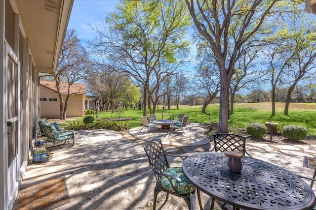 view of patio