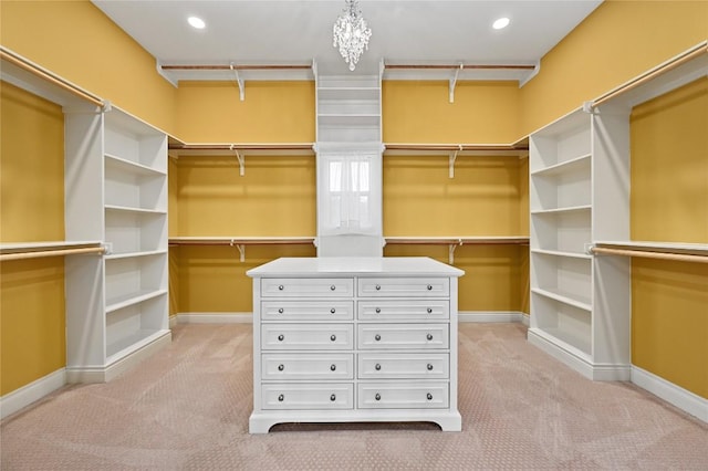 2624 University Club Dr, Austin, TX 78732 - spacious closet with light colored carpet