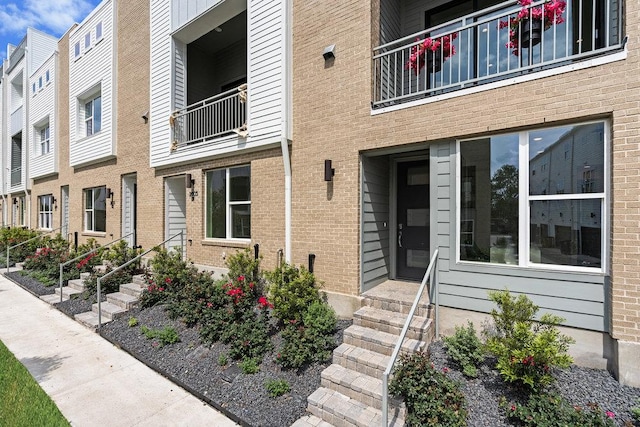 view of property with entry steps