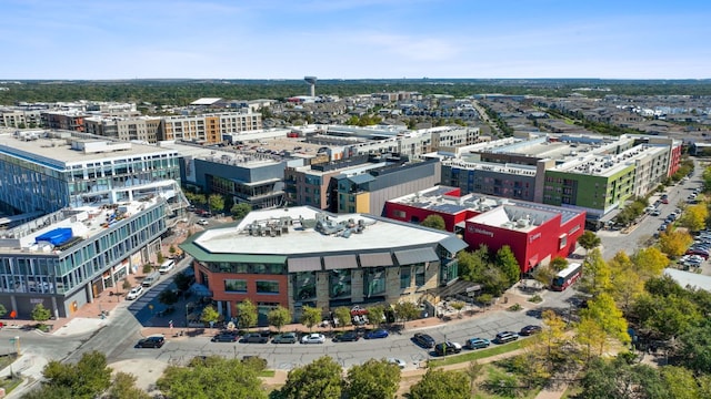 aerial view featuring a view of city