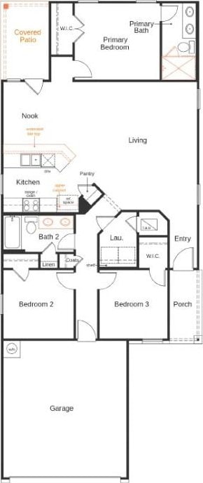 12106 Cantabria Rd, Austin, TX 78748 - view of home floor plan