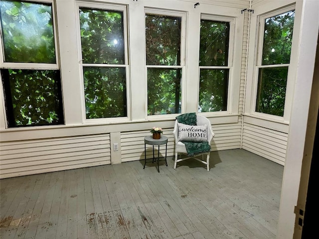 1106 Lexington St, Taylor, TX 76574 - sunroom featuring hardwood / wood-style flooring and a deck