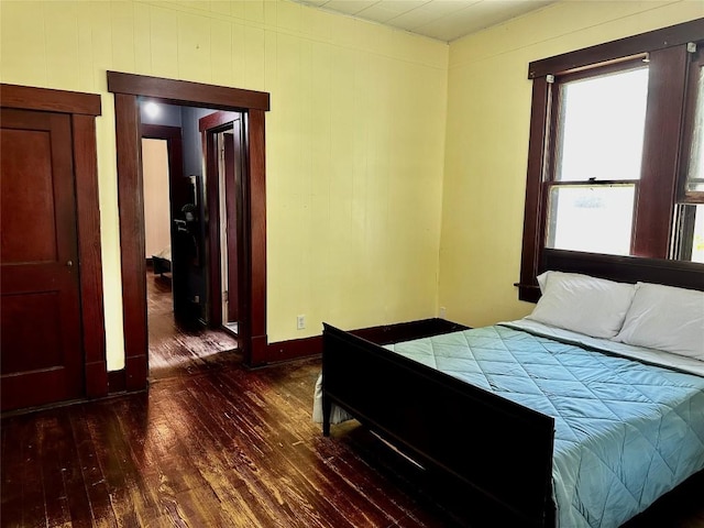 1106 Lexington St, Taylor, TX 76574 - bedroom featuring hardwood / wood-style floors
