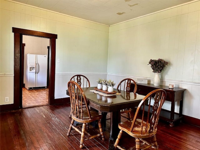 1106 Lexington St, Taylor, TX 76574 - dining area with wood-type flooring