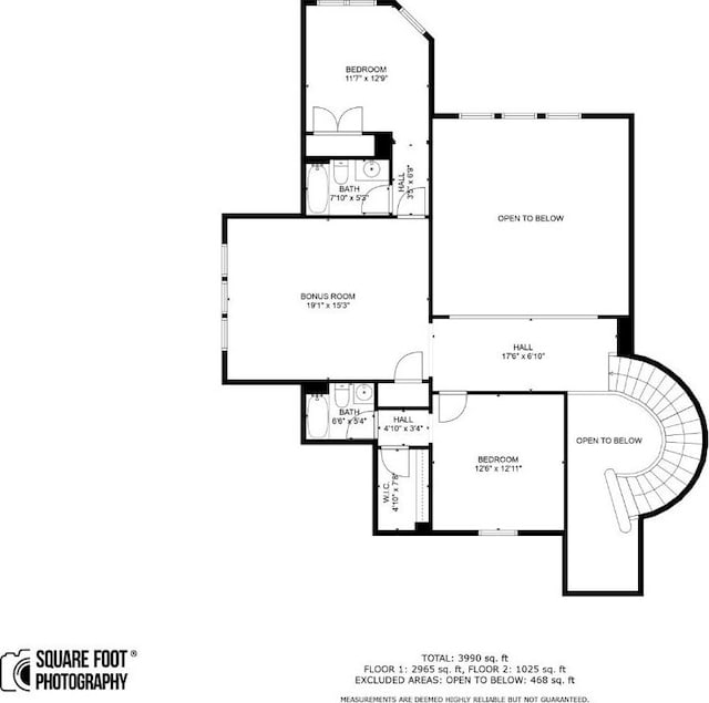 4709 Napoli Shore Dr, Leander, TX 78641 - view of floor plan / room layout