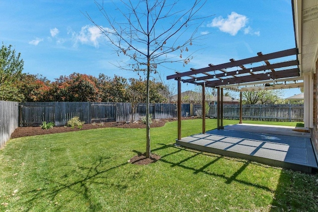 3905 Stonehenge Path, Round Rock, TX 78681 - view of yard with a pergola and a patio area