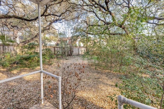 2710 Enfield Rd, Austin, TX 78703 - view of yard with fence