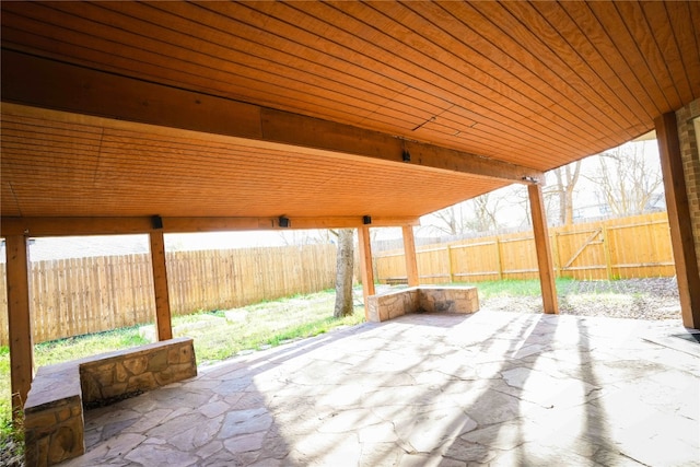 11608 Spicewood Pkwy Unit 38, Austin, TX 78750 - fenced backyard featuring a patio