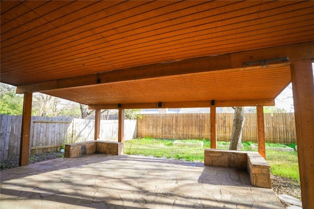11608 Spicewood Pkwy Unit 38, Austin, TX 78750 - fenced backyard with a patio