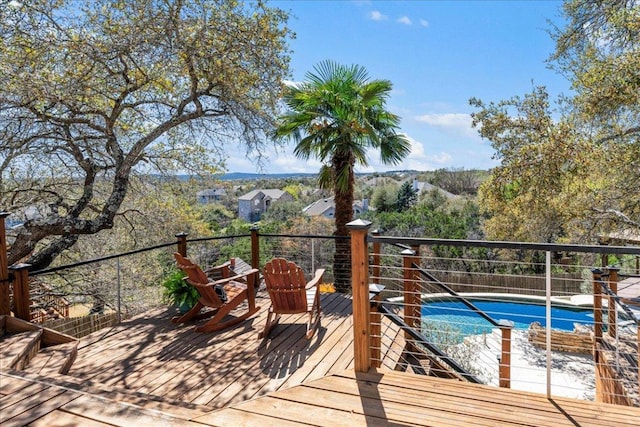 12413 Fairfax Ridge Pl, Austin, TX 78738 - view of wooden terrace