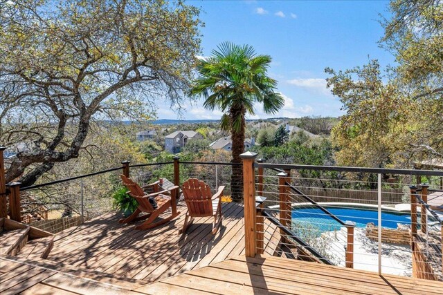 12413 Fairfax Ridge Pl, Austin, TX 78738 - view of deck