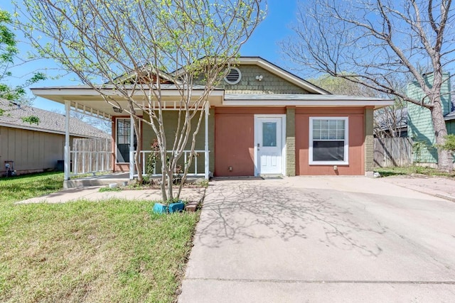 8610 Croydon Loop, Austin, TX 78748 - view of front of property with a porch