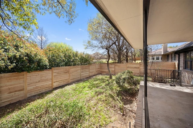 11107 Amblewood Way, Austin, TX 78753 - fenced backyard with a patio area