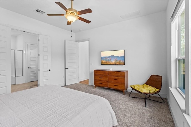 130 Volterra Ln, Dripping Springs, TX 78620 - bedroom featuring carpet flooring and ceiling fan