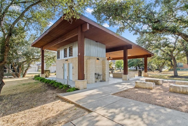130 Volterra Ln, Dripping Springs, TX 78620 - view of community with a patio