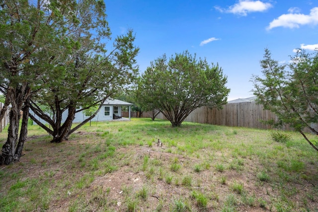 21203 Santa Rosa Ave, Lago Vista, TX 78645 - view of yard