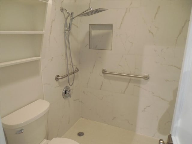 3501 Greystone Dr Unit 3501, Austin, TX 78731 - full bath with a marble finish shower and toilet