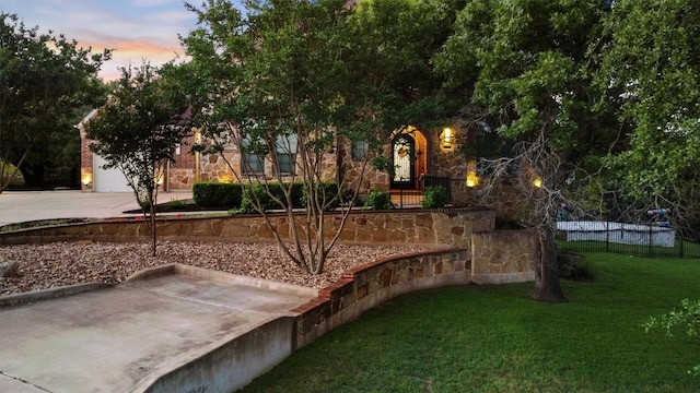 3801 Panther Hall, Leander, TX 78641 - view of front facade with stone siding