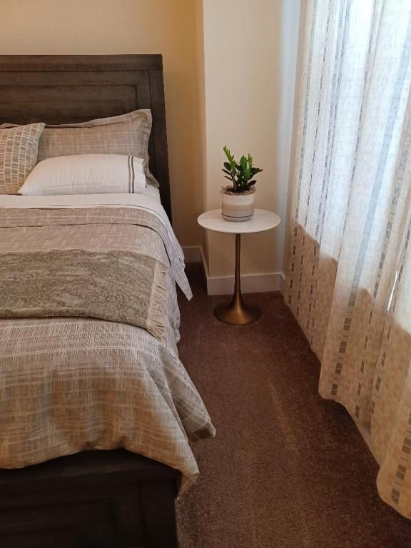 1717 Roseburg Dr, Austin, TX 78754 - bedroom with baseboards and carpet floors